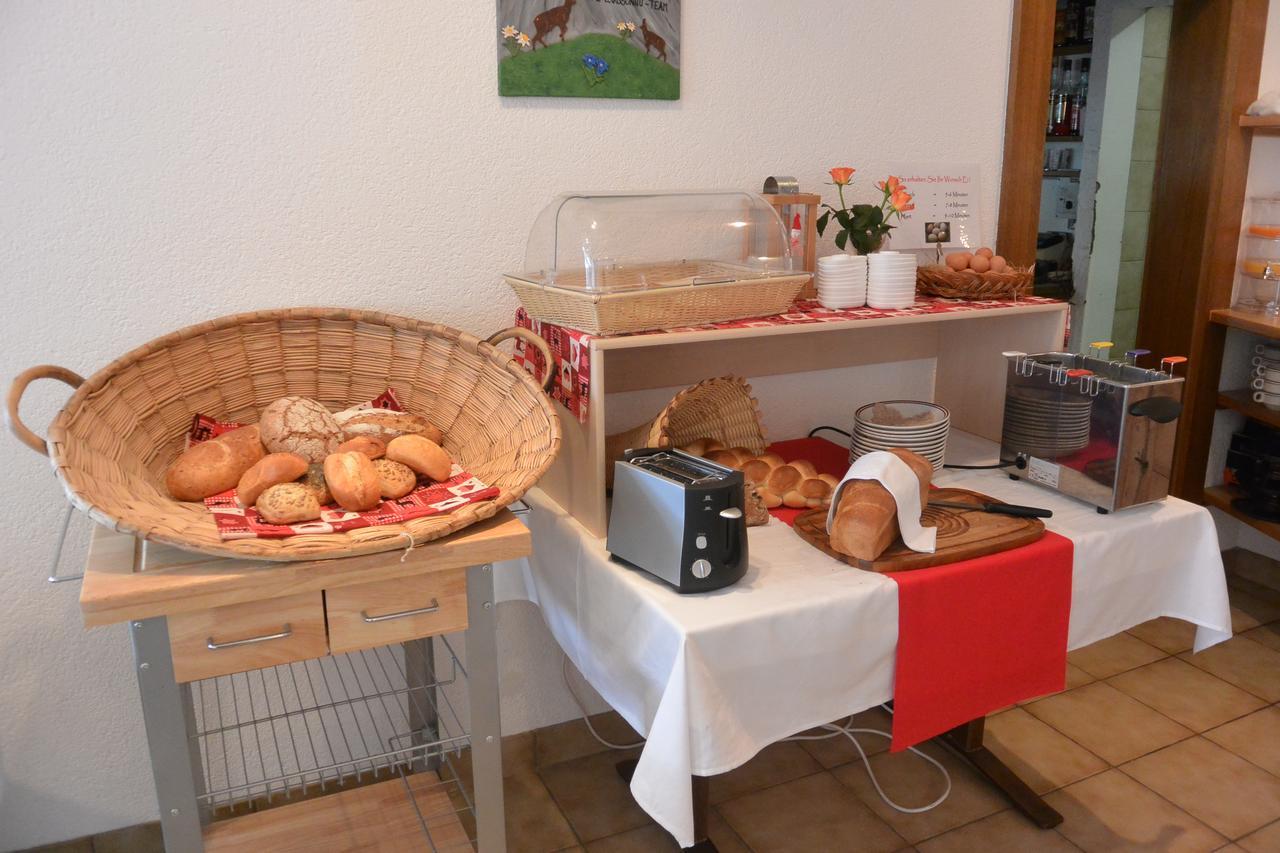 Hotel Bärgsunnu Saas-Grund Exteriör bild